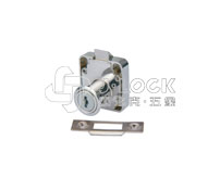 F106-22 、(K106-32) 锌合金光镍抽屉锁